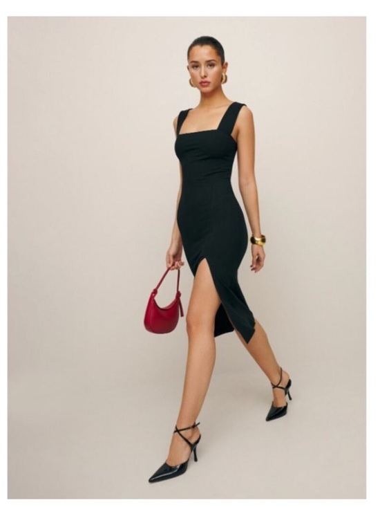Reformation Dresses & Skirts - Reformation Cassi Knit Dress Black